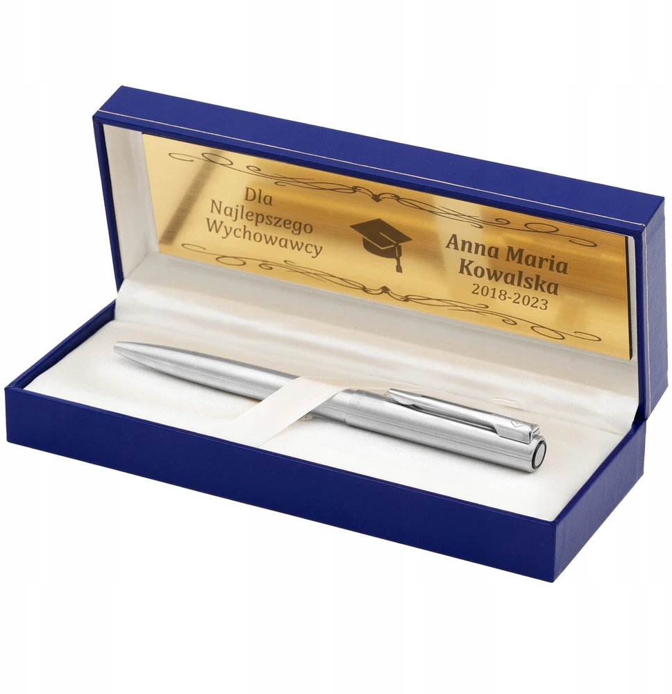 Waterman Allure Chrom Ct metalinis rašiklis su graviruojama dėžute