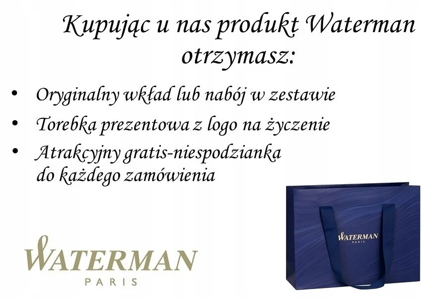 Waterman Allure Rašiklis su graviravimu, Premium dovana