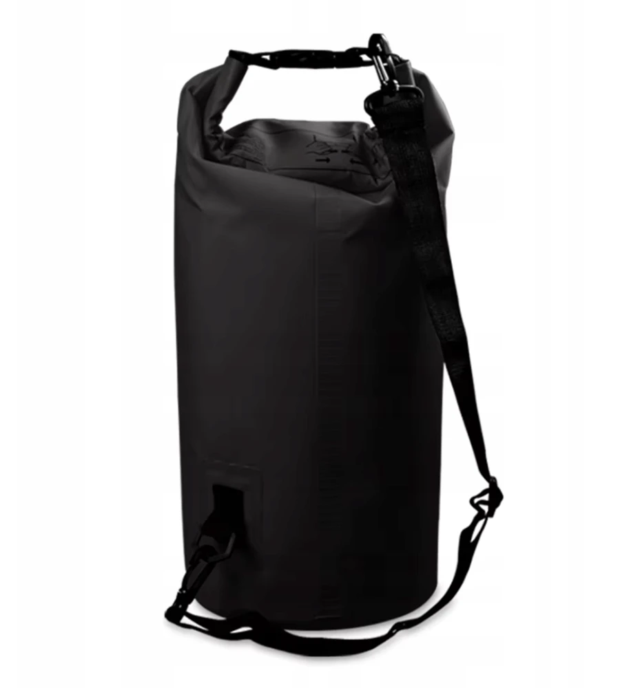 WATERPROOF BAG WATERPROOF KAYAK BAG TOURIST KUPRINĖ 20L Juodas