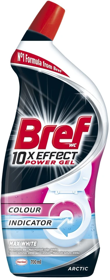 Unitazo valiklis BREF EXCELLENCE GEL+COLOR AKTIV, 700 ml