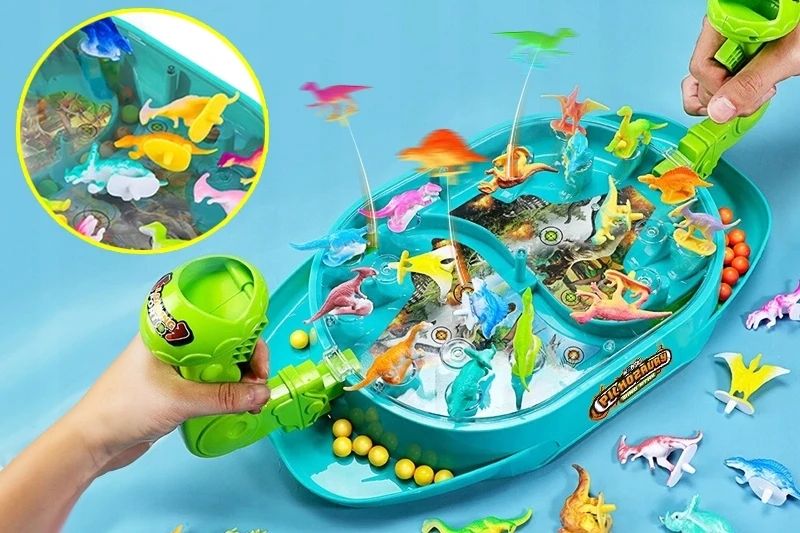 Webski ŽAIDIMAS Žaislų dovana DVIEJIEM VAIKAMS BALL SAURIES Dinosaur Wars BALLS