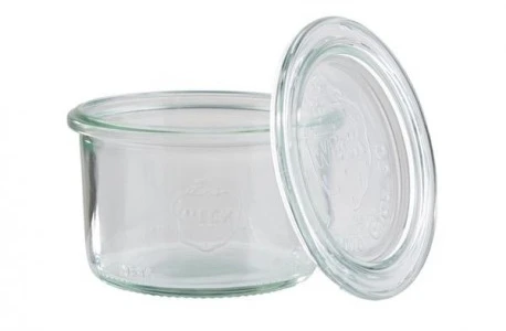 Weck stiklinis indas su dangteliu, talpa 0,2 l, rinkinyje 12 vnt. APS 82345