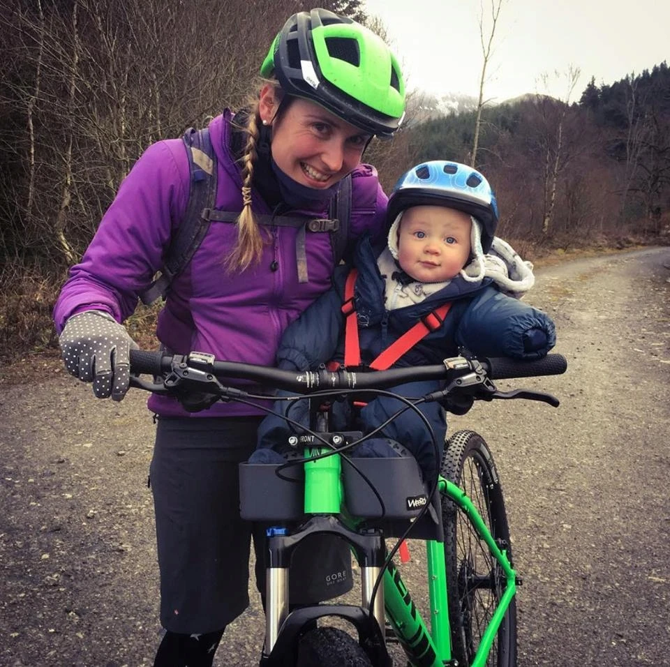 WeeRide Safe Classic GRAY/Raudonas Dviračio kėdutė JAV/ES vaikiškas balnelis