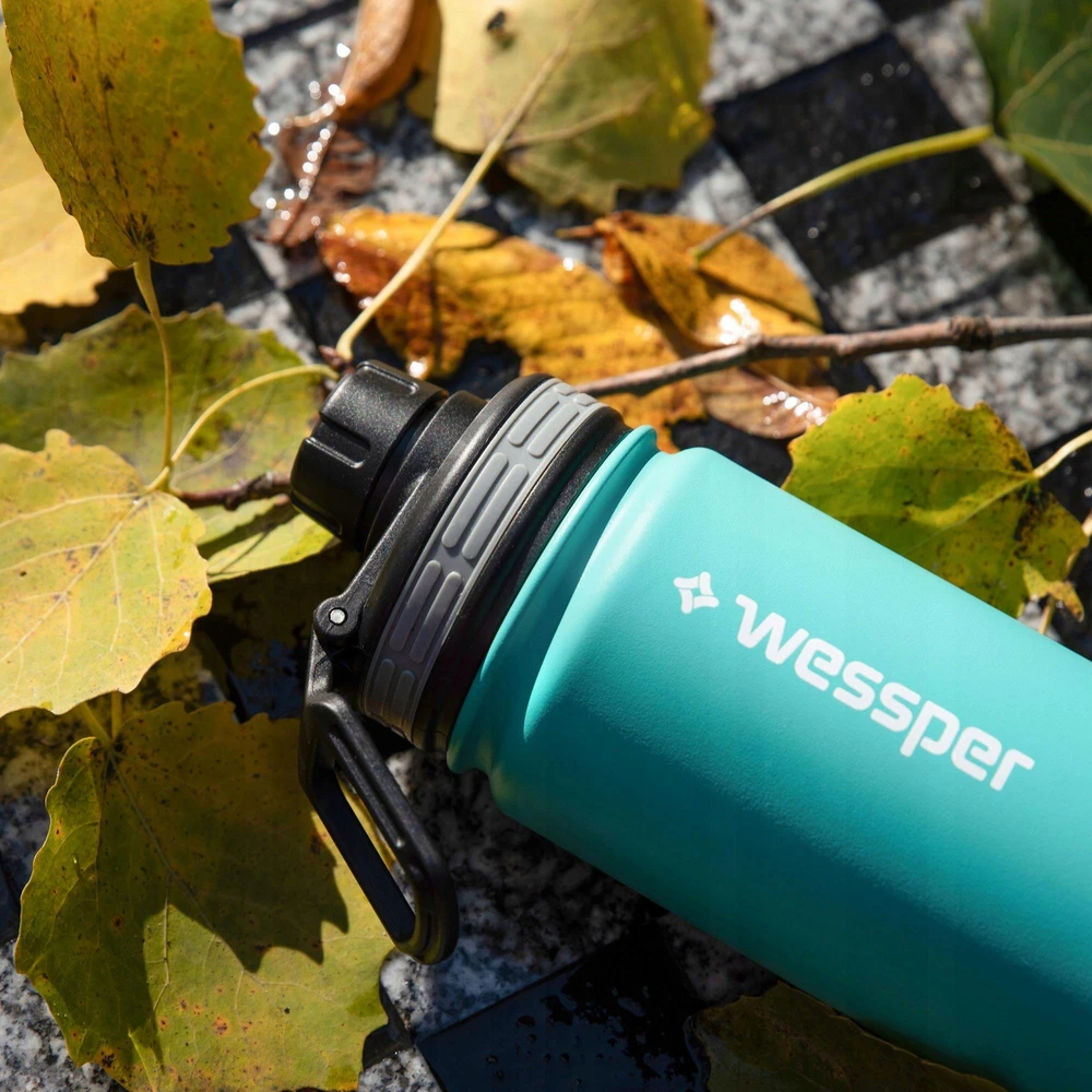 Wessper termo puodelis su šiaudeliu, nerūdijantis plienas, 500 ml