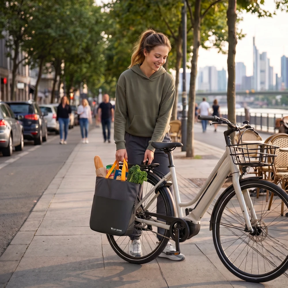 West Biking DVIRAČIO KEIŠYS 11L dviračių dėklas dviračiui, atsparus vandeniui, greitas