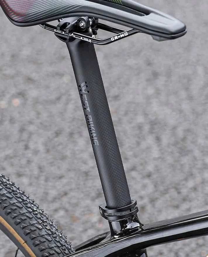 WESTBIKING Lengvas anglies stulpelis, 27,2 / 400 mm / 238 g