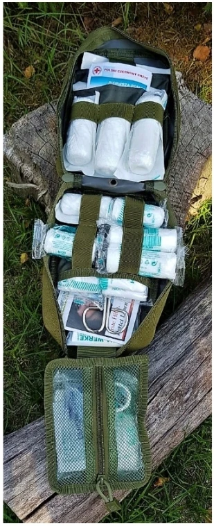 White Eagle KARINĖ TAKTINĖ PIRMOJI RINKINYS IFAK ĮRANGA 86 vnt