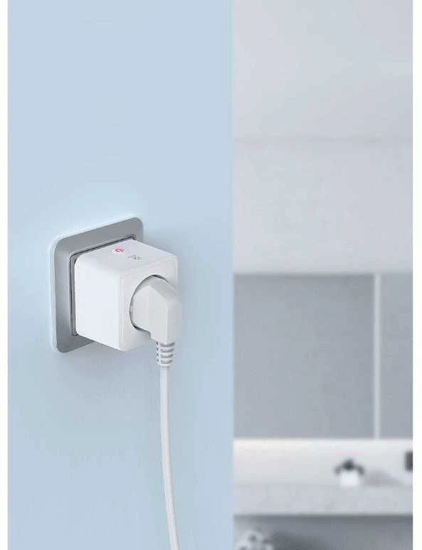 Išmanioji Wi-Fi rozetė, Wi-Fi, 3680W 16A, su energijos matavimu, 3vnt komplektas, TUYA / Smart Life, WOOX