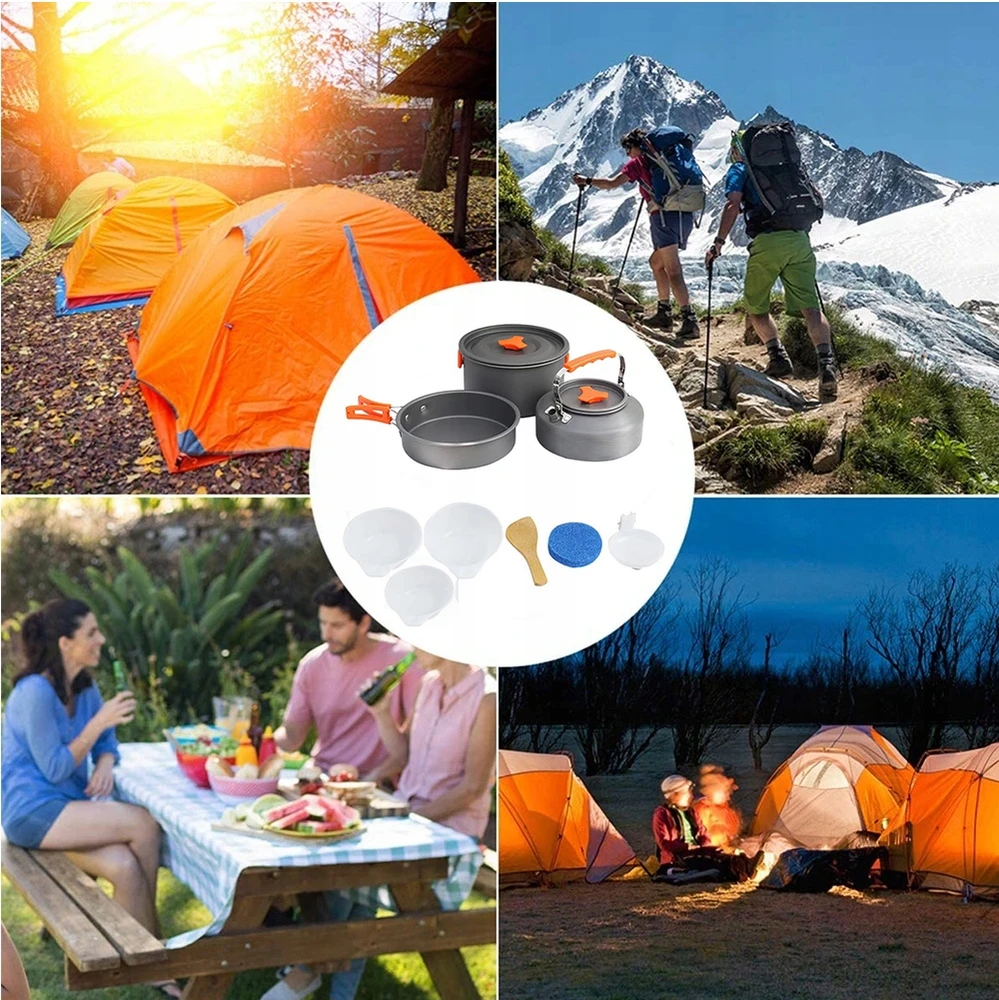Wiking TURISTINIAI PUODAI NUSTATYMAS PUODAS, KREPTUVINIS PUODAS, VIRDULIS, DUBELIAI, ŠAKŠTAS, SULANKSTAMAS