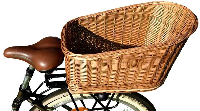 Wiklinowe Cuda WICKER BASKET Dviračio krepšelis TRUNK pirkiniai