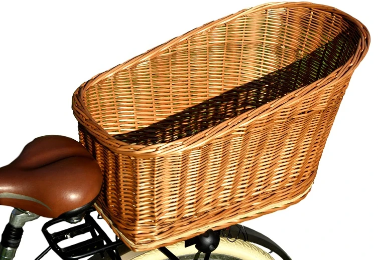 Wiklinowe Cuda WICKER BASKET Dviračio krepšelis TRUNK pirkiniai