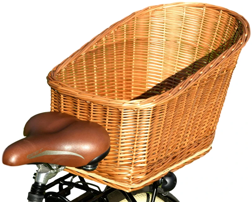 Wiklinowe Cuda WICKER BASKET Dviračio krepšelis TRUNK pirkiniai