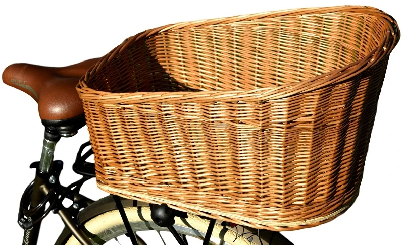 Wiklinowe Cuda WICKER BASKET Dviračio krepšelis TRUNK pirkiniai