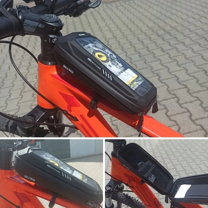 Wild Man ATSPIRUS VANDENIUI DVIRAČIO KREPŠELIS SU TELEFONO LAIKIKLIU