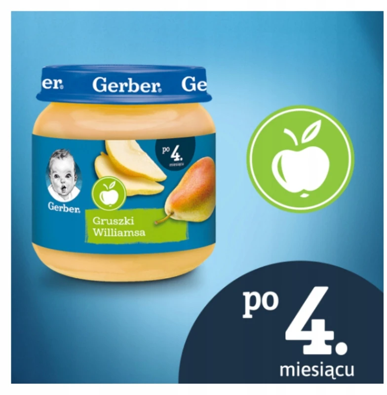 Williams Pear desertas 125 g Gerber