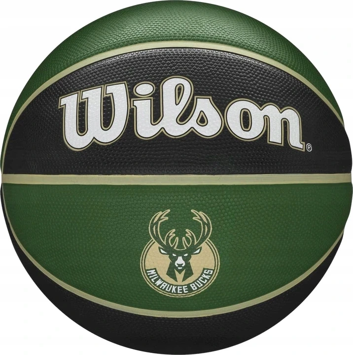 Wilson Milwaukee Bucks, krepšinio kamuolys, dydis 7