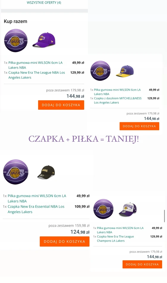 WILSON NBA DRIBBLER LA LAKERS krepšinio kamuoliukas