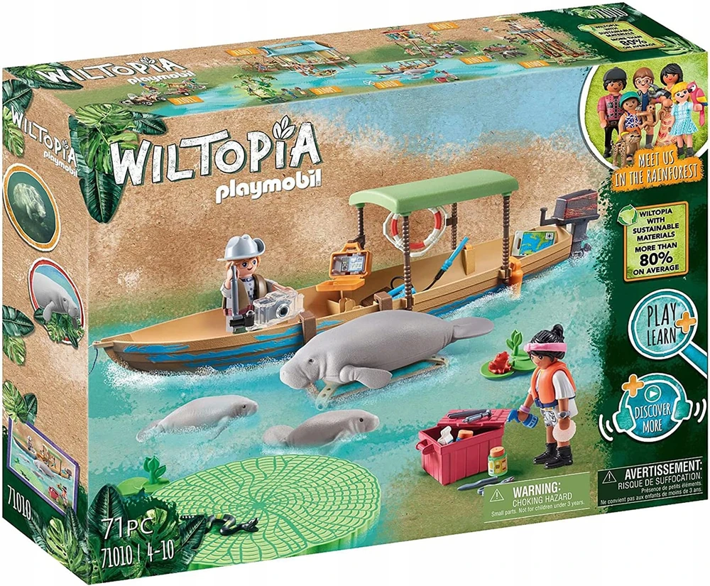Playmobil Kelionė laivu pas Lamantinus