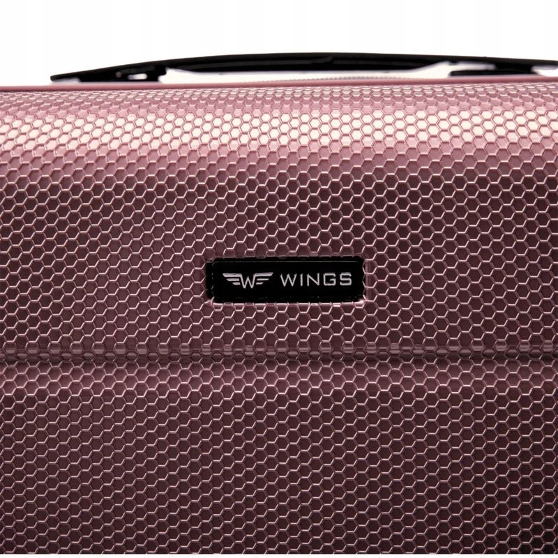 WINGS DIDELIS lagaminas 28" 96L POLICARBON CRAKE WINE Raudonas