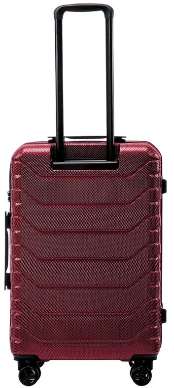 WINGS DIDELIS lagaminas 28" 96L POLICARBON CRAKE WINE Raudonas