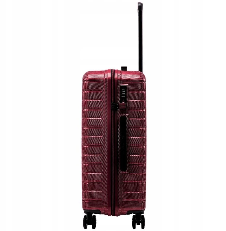 WINGS DIDELIS lagaminas 28" 96L POLICARBON CRAKE WINE Raudonas