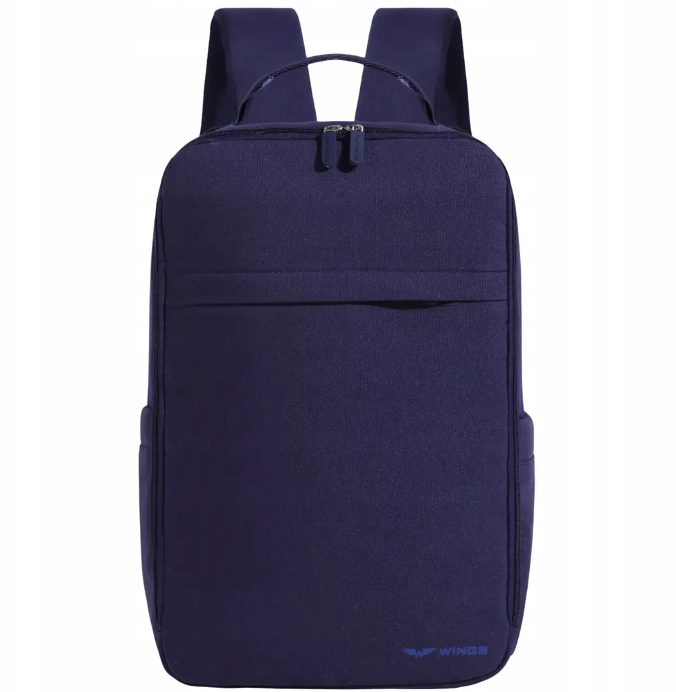Wings Kabinė kuprinė 40x25x20 cm Ryanair ir Wizz Air – nemokamas rankinis bagažas, 20 l talpa, vieta 15,6 colių nešiojamam kompiuteriui ir dirželis tvirtinimui prie lagamino