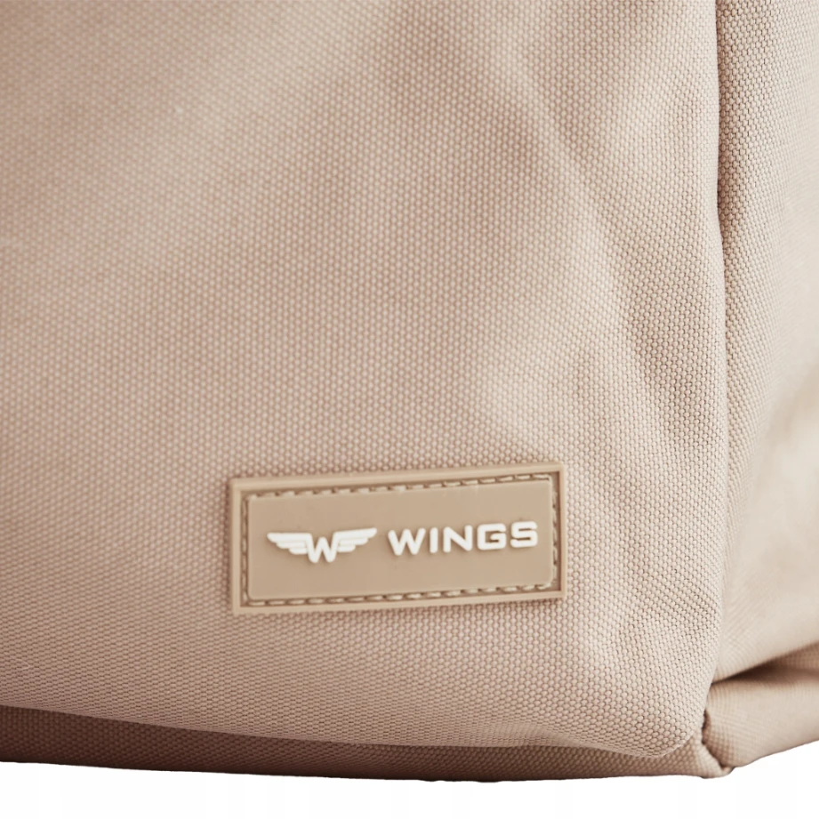 WINGS kuprinė Funkcionali roll-top iš 600D poliesterio - susukama konstrukcija 16l talpa, ventiliuojama nugara ir dirželis tvirtinimui prie lagamino kelionėse