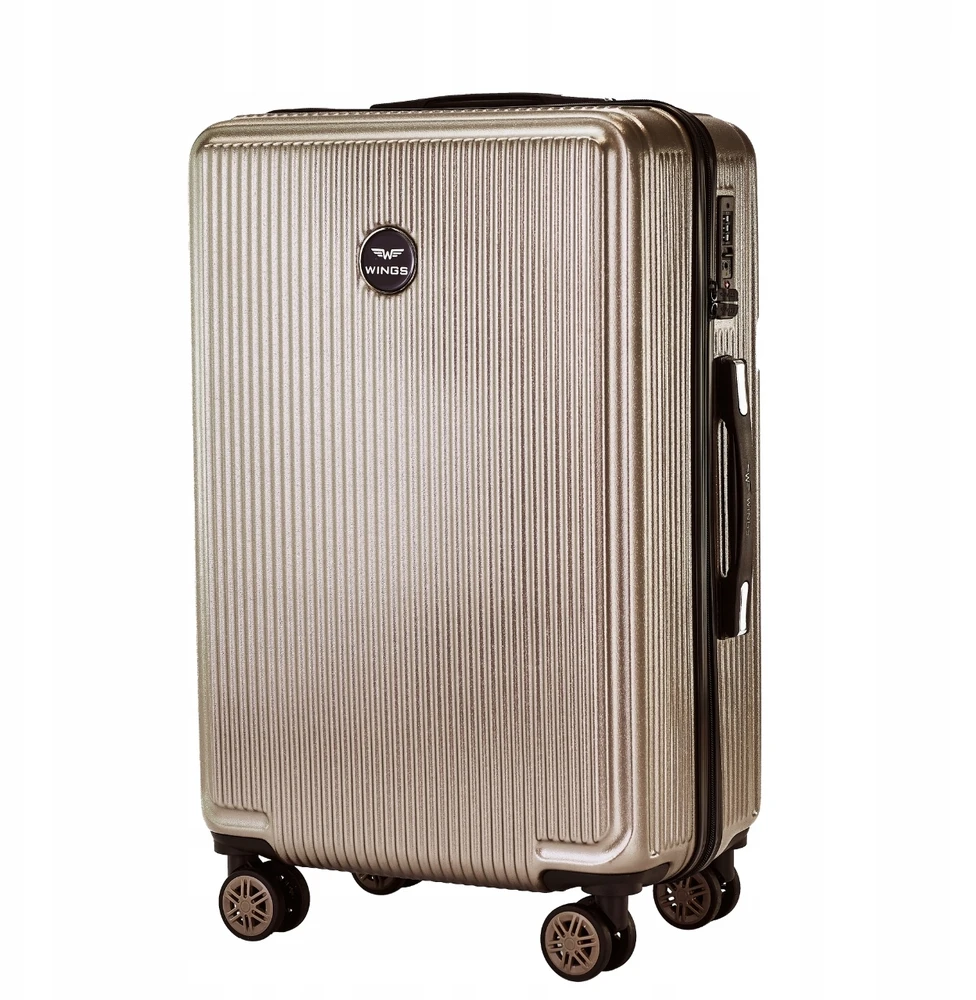 WINGS languotas lagaminas 100% polikarbonatas TSA 63L vidutinė 24" talpa