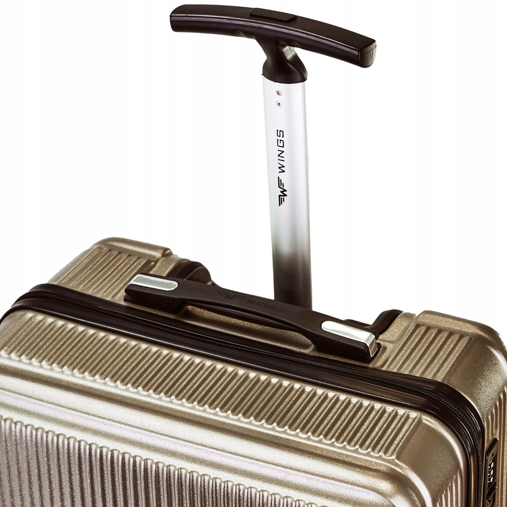 WINGS languotas lagaminas 100% polikarbonatas TSA 63L vidutinė 24" talpa