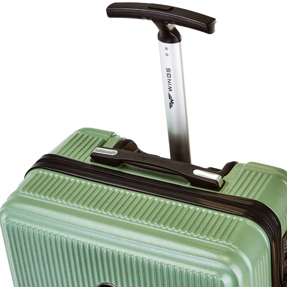 WINGS polikarbonatinis lagaminas ilgoms kelionėms su TSA spyna