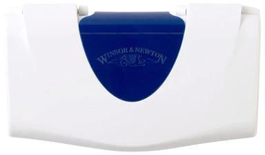 Winsor Newton Akvareliniai dažu rinkinys Cotman Pocket Plus 12x1/2 kubeliu+teptukas plastikine dežute