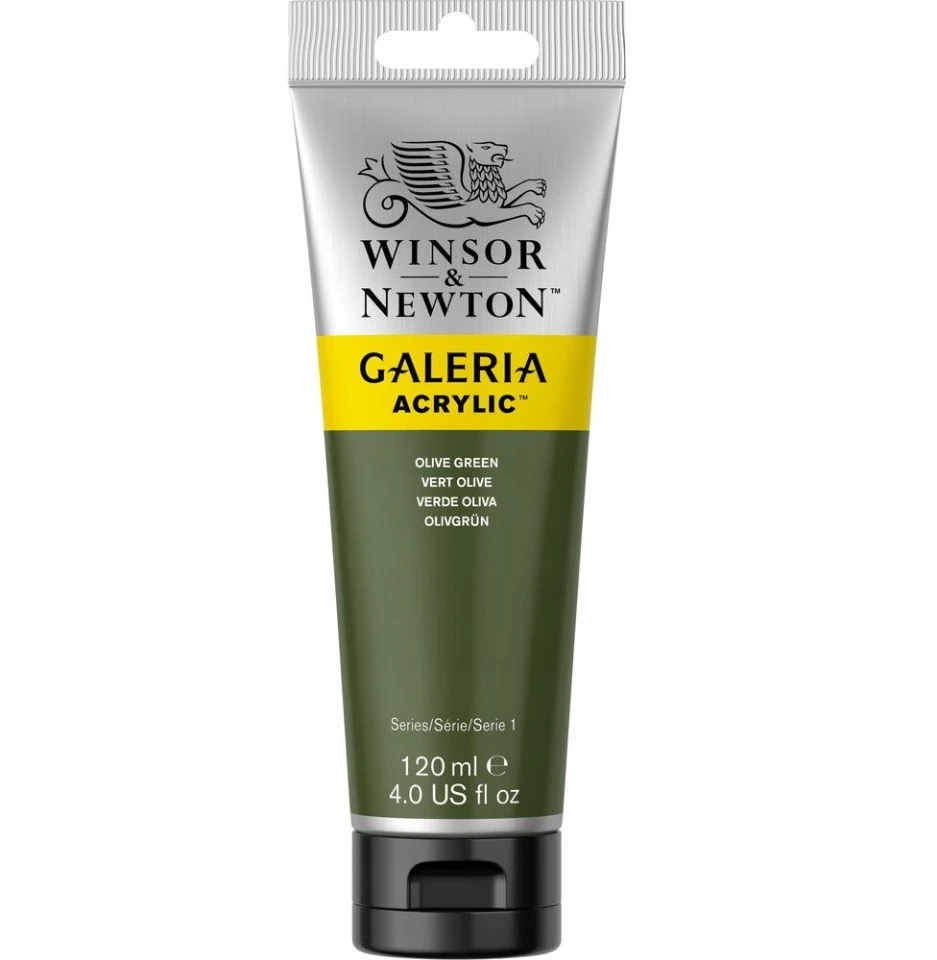 Winsor & Newton Galeria akriliniai dažai 120 ml - Alyvuogių žali