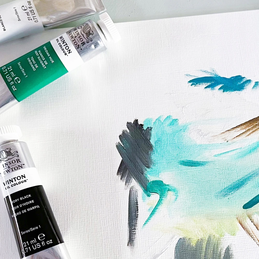 Winsor Newton Vinton Aliejiniai Dažai 200 ml - 415 Minkšti Balti Maišymui