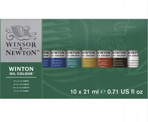 Winsor & Newton – Winton alyvos spalvos rinkinys (10x21ml) (831720)