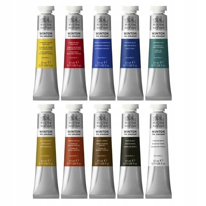 Winsor & Newton – Winton alyvos spalvos rinkinys (10x21ml) (831720)