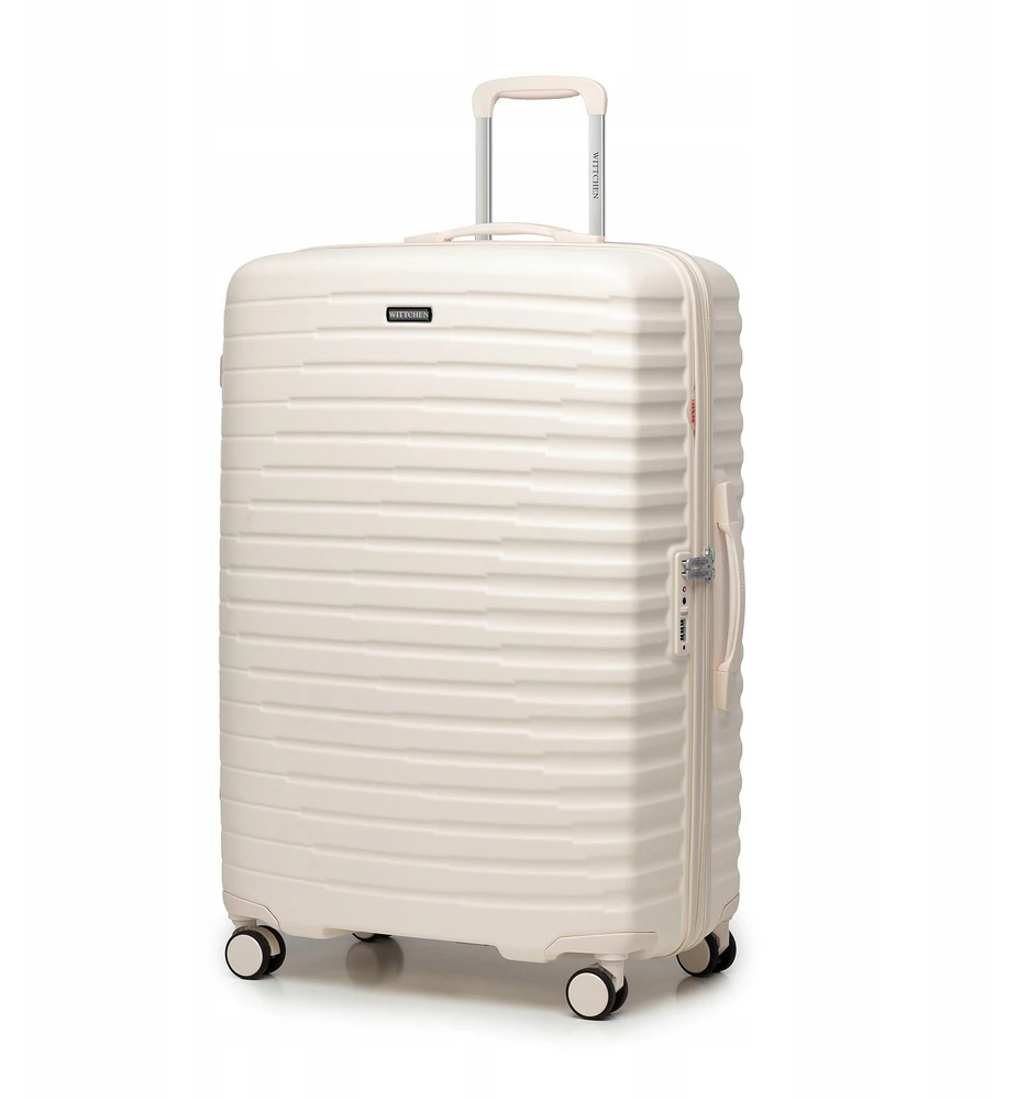 WITTCHEN 56-3P-613-88 DIDELIS Baltas lagaminas POLIKARBONATAS 97L POLIKARBONATAS 78CM