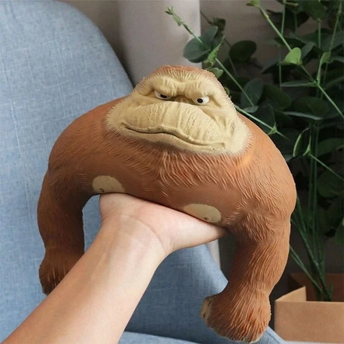 WKS Gorilla Gniotek Anti-stresinis Squishy elastingas sensorinis žaislas vaikams