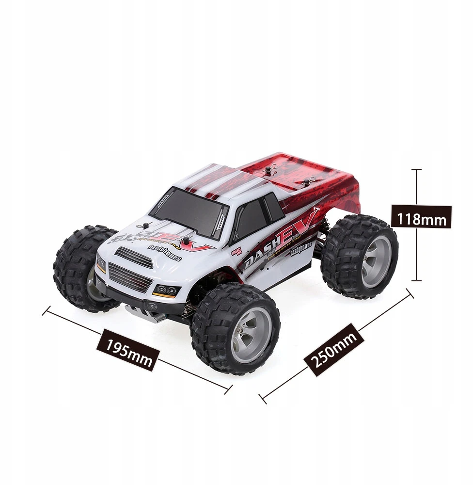WL Toys WLtoys A979-B 2.4G 1/18 RC Car 4WD