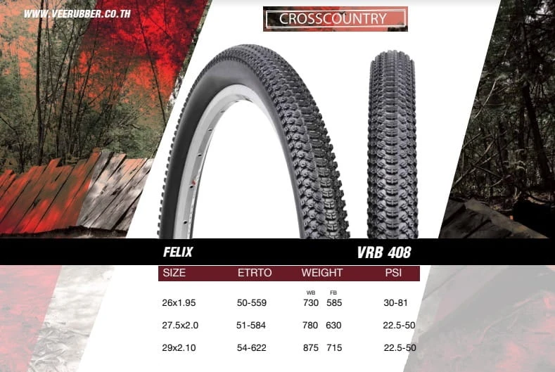 Wm Motor Padanga 27,5 x 2,0 mtb padanga 27,5 dviračio padanga 27 5 padanga 51-584 FELIX MTB