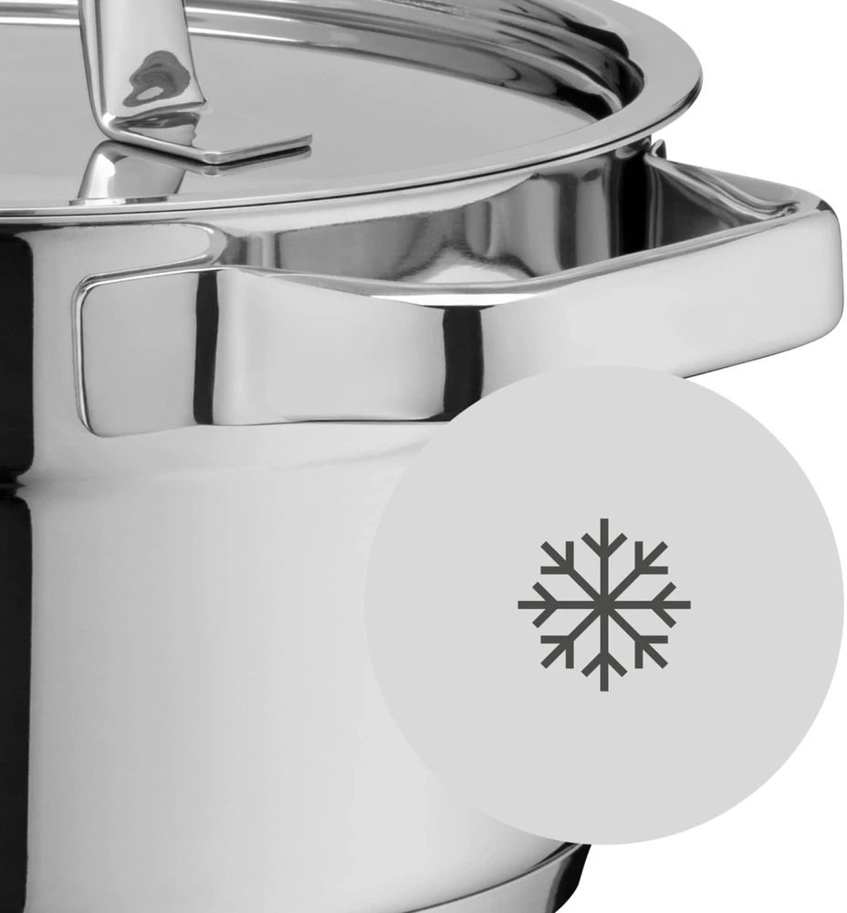 Wmf Compact Cuisine garintuvas 24 cm puodo įdėklas, nerūdijantis plienas