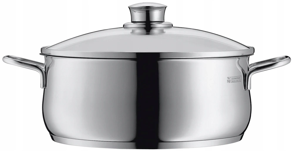 Wmf Diadem Plus Puodas 3L 20cm nerūdijančio plieno dangtelis