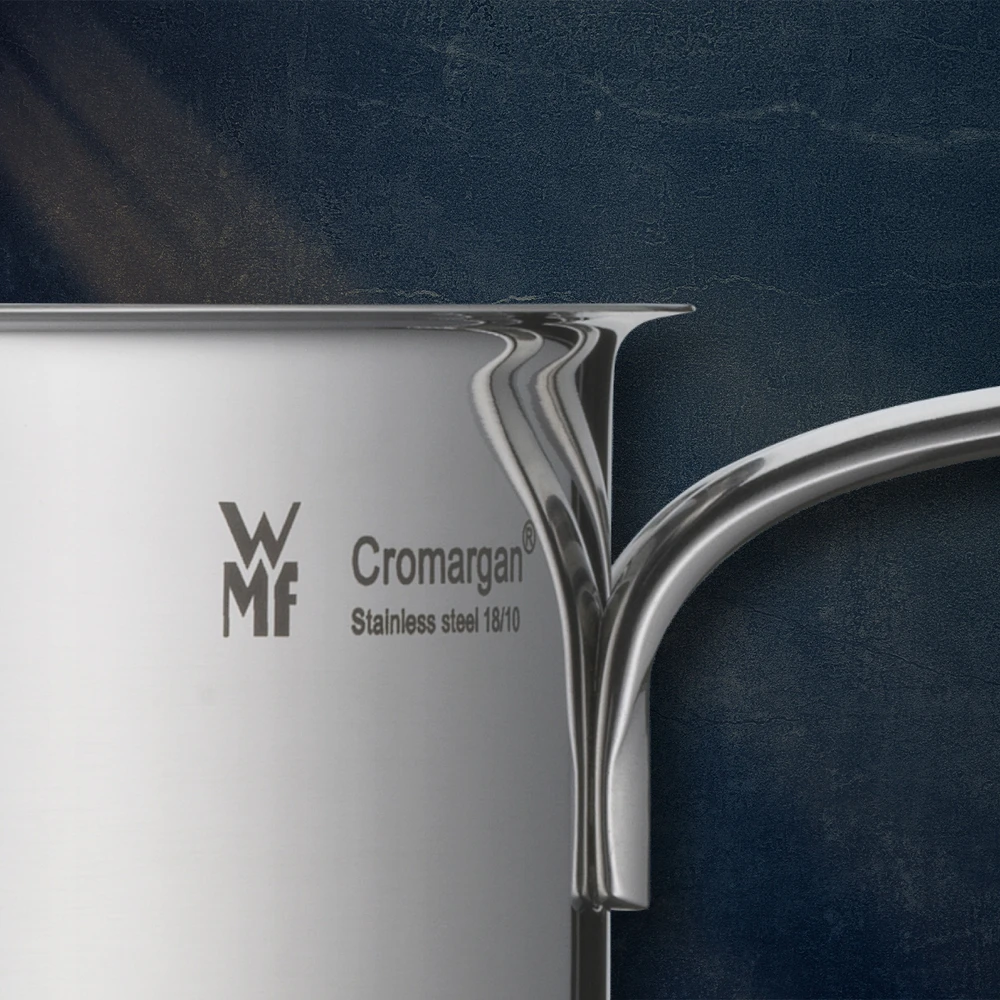 WMF Prikaistuvis MINI 1.2 L, 14 cm, Cromargan® 18/10 stainless steel, Nerūdijantis plienas, Indaplovė proof, Lid included