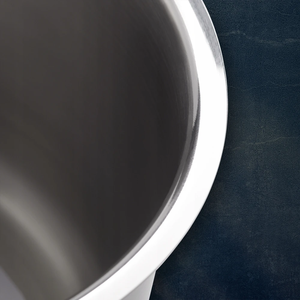 WMF Prikaistuvis MINI 1.2 L, 14 cm, Cromargan® 18/10 stainless steel, Nerūdijantis plienas, Indaplovė proof, Lid included
