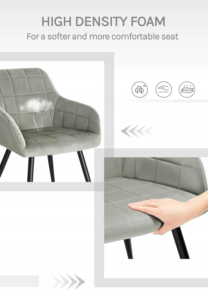WOLTU MINKŠTA KĖDĖ VIRTUVĖ VALGAMOJO SVETAINĖ ERGONOMiška AKOMINIO KĖDĖ