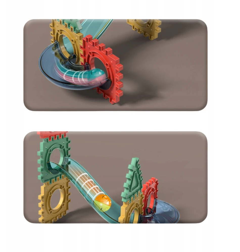 Magnetinis konstrukcinis WOOPIE 3D rinkinys 128vnt