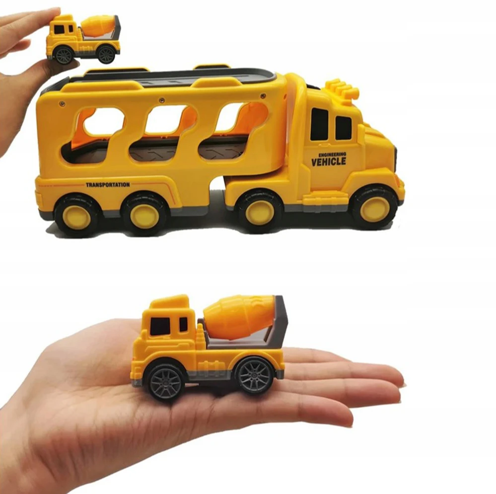 WOOPIE Žaislų komplektas - Kelių pagalba su 5 automobiliais