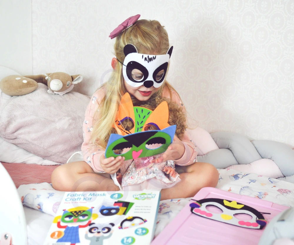 WOOPIE Kūrimo Rinkinys Kaukė Vilkimo Rinkinys 4 vnt.