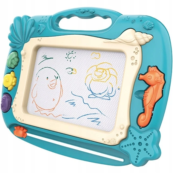Žaislinė Magnetinė piešimo lenta vaikams, WOOPIE
