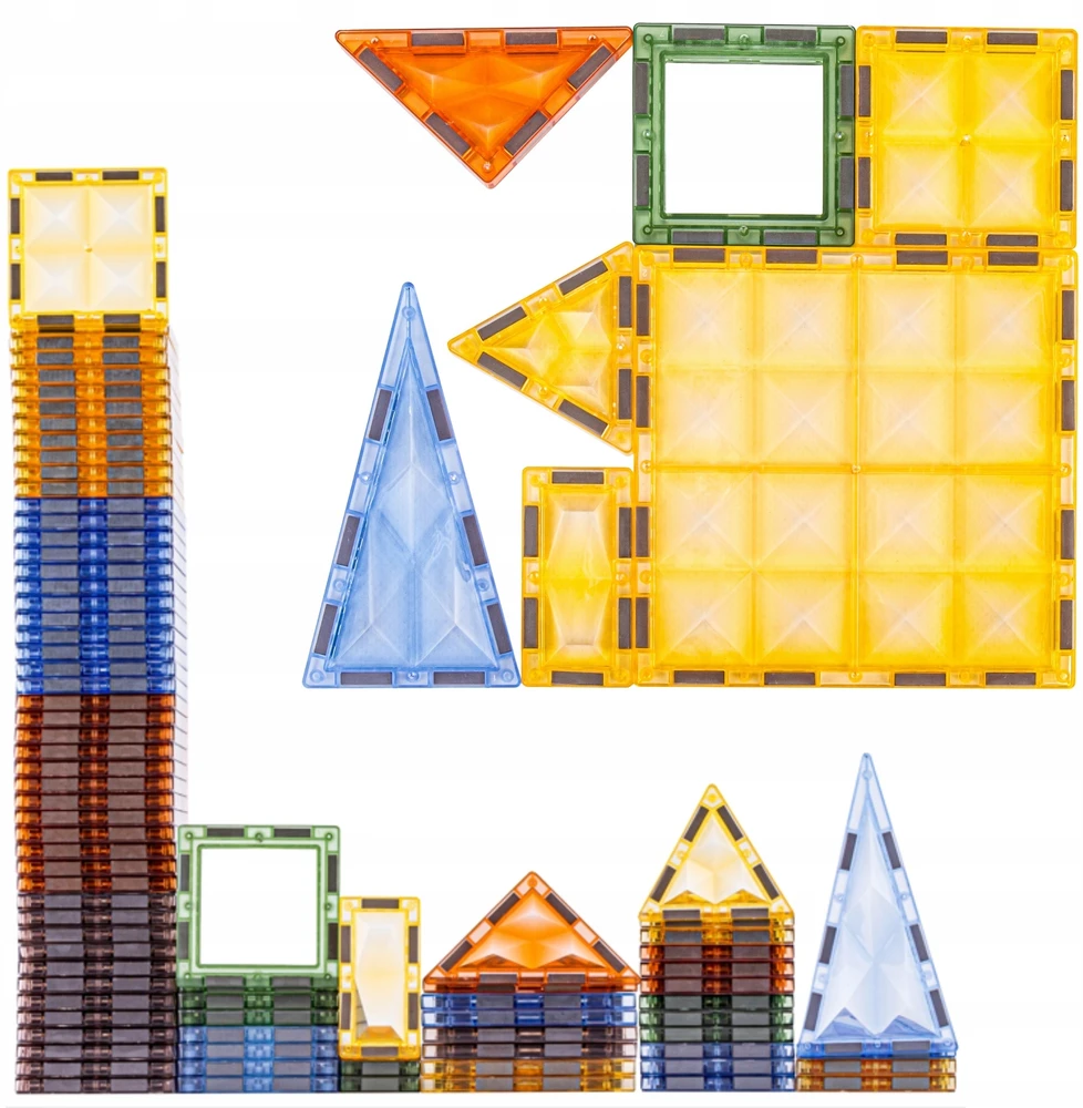 WOOPIE magnetinis konstruktorius 3D Dinozaurų parkas