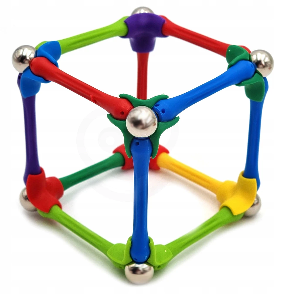 Dėlionė Magnetinis konstruktorius 110 vnt. Woopie